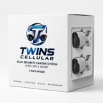 Twins Cellular Dual Security Camera System Wireless Smart 4K Ultra HD CCTV Kit - Image 2