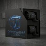 Twins Cellular Dual Security Camera System TC-DBS-B 4K Black 2-Pack CCTV Kit - Image 2